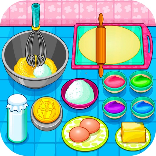 Cooking owl cookies game iOS App