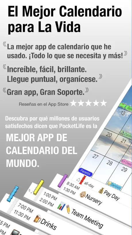 Calendario PocketLife