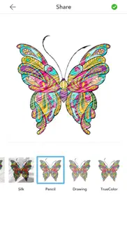 livre de coloriage papillon iPhone Captures Décran 2