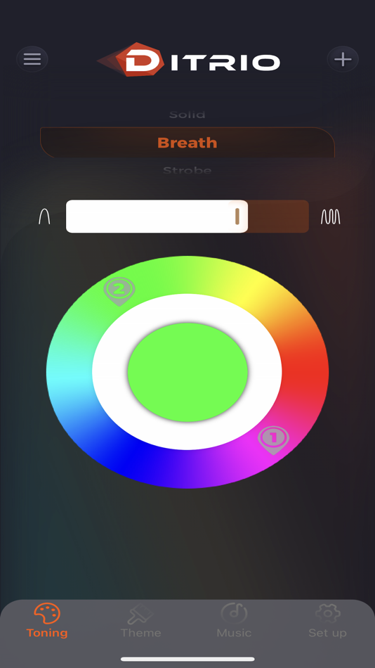 #1. DITRIO - Smart Lamp (iOS) 由: Chishengxing (Guangzhou) Trading Co., Ltd