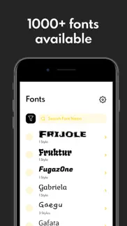 fonts for iphones & ipads app iphone screenshot 3