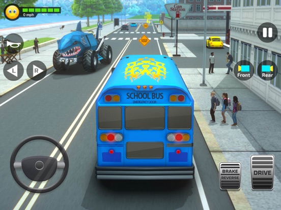 スーパーハイスクールバスドライビングシミュレーター3Dのおすすめ画像2