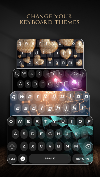 Custom Keyboard Themes & Fonts Screenshot