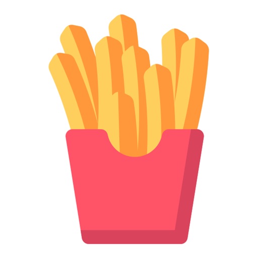 French Fries Stickers icon