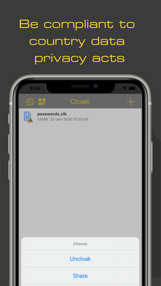 #2. Cloak Encrypt (iOS) 由: Cloak Pte. Ltd.