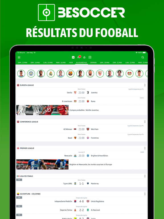 Screenshot #4 pour BeSoccer - Résultats en direct