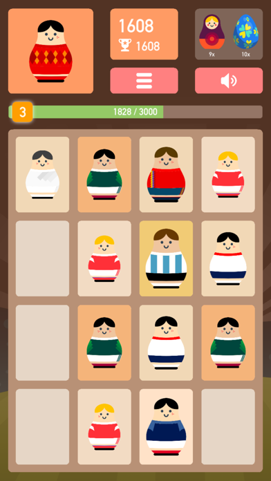 Matryoshka Puzzle Game Screenshot