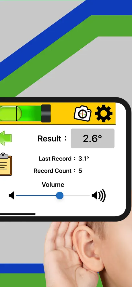 Level with voice