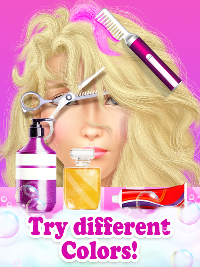 Princess HAIR Salon Spa Games