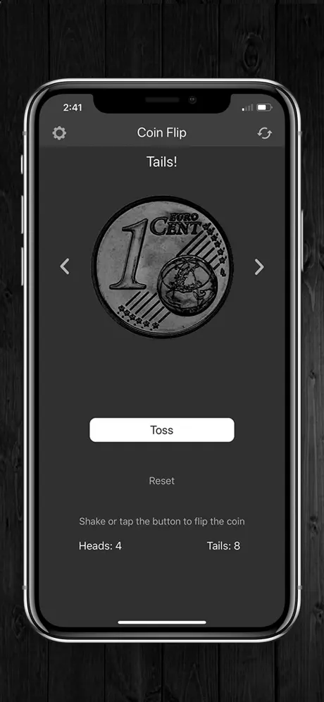 Coin Flip-Simple coin toss sim
