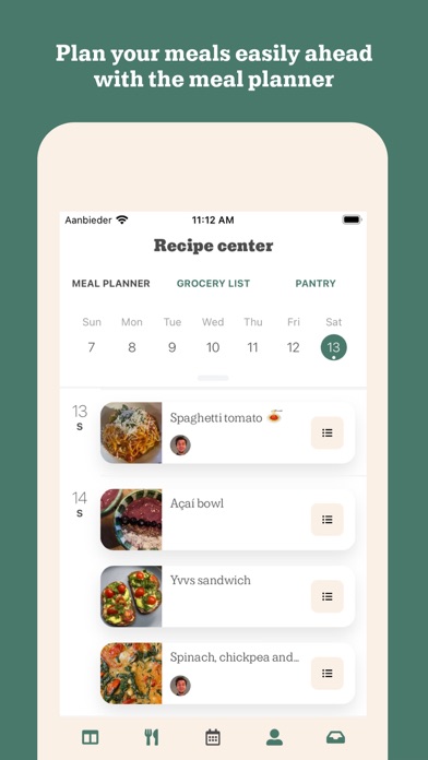 Foodprint - Recipes manager Screenshot
