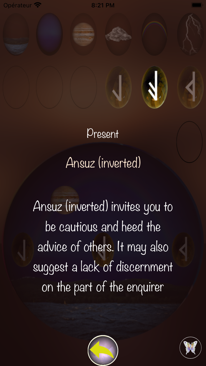 Ma boule de cristal inspirante