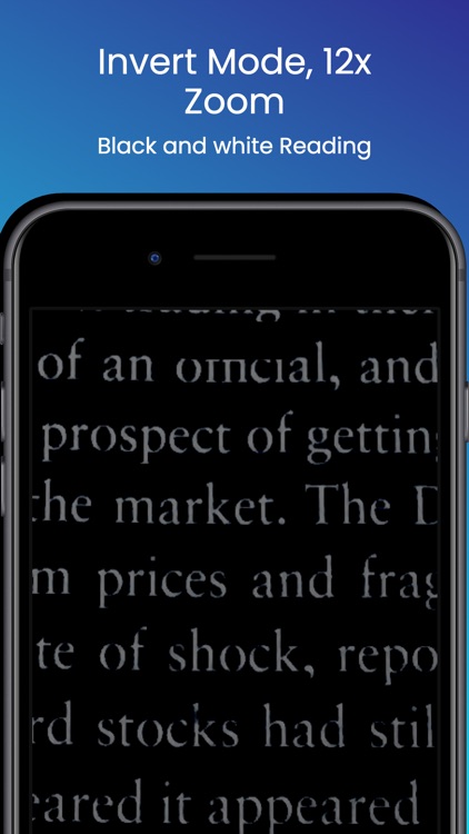 Magnifying Glass + Torch, OCR