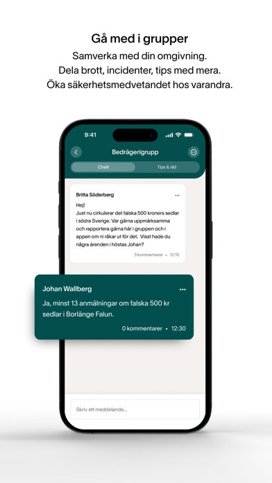 Säkerhetscenter Screenshot