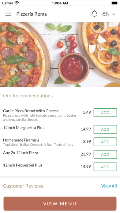 Pizzeria Roma Screenshot