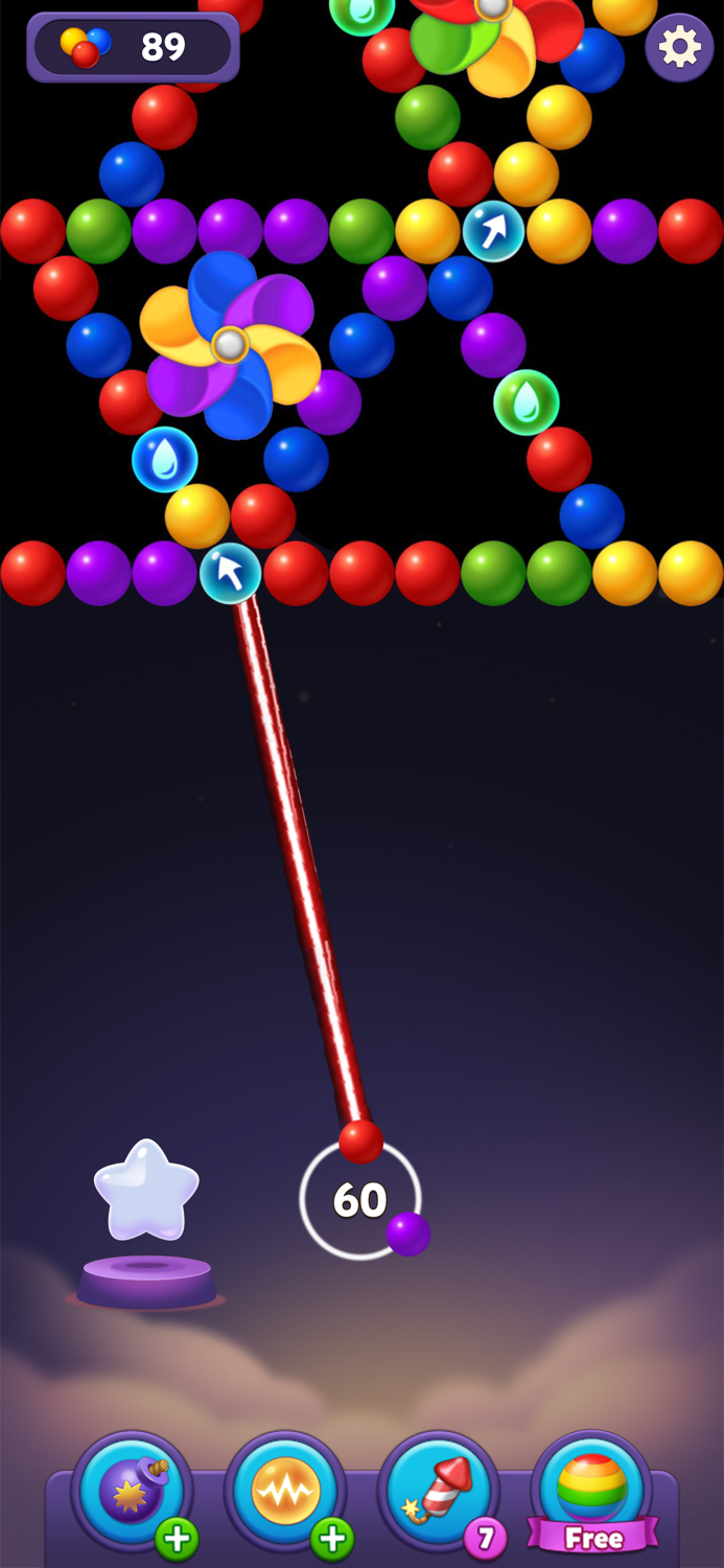 Bubble Pop Sky Puzzle Games