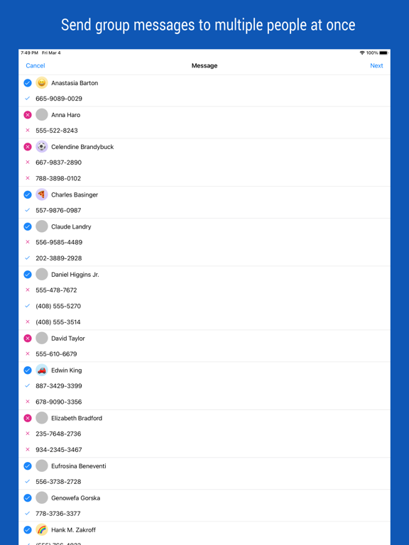 iContacts+: Contacts Group Kit screenshot 4