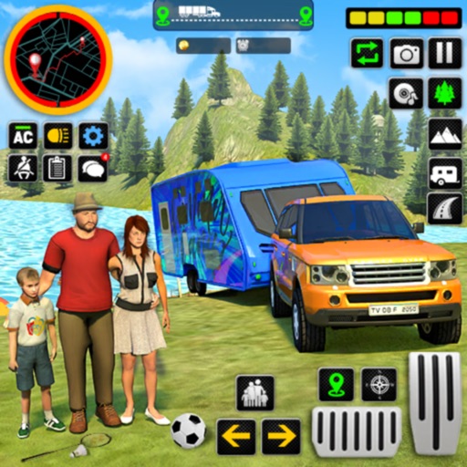 Offroad Camper Truck Simulator icon