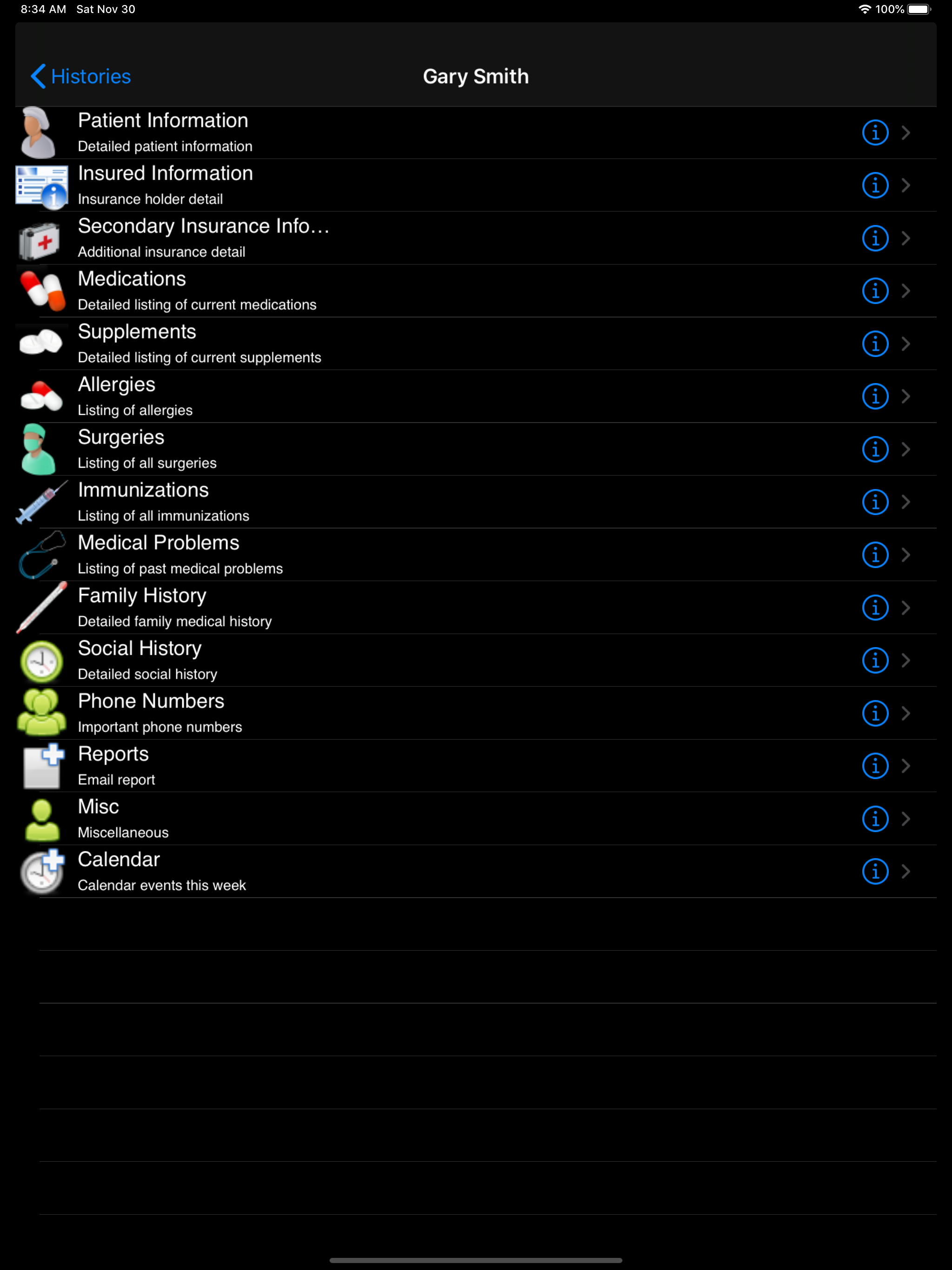 MedHistory screenshot 10
