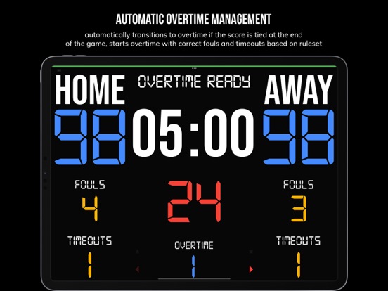 BT Basketball Scoreboardのおすすめ画像7