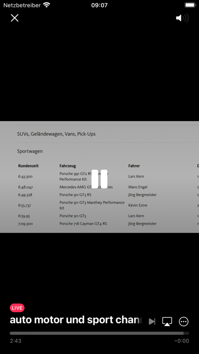 auto motor und sport channel Screenshot