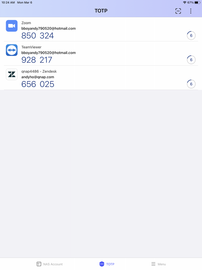 QNAP Authenticator