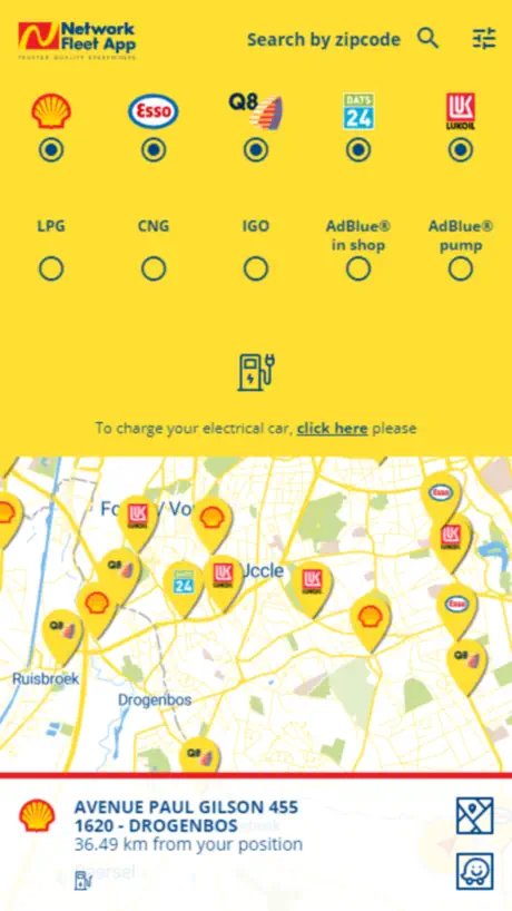 Network Fleet App