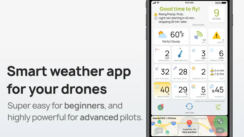 AURA - Smart Weather for Drone screenshot 1 of 10