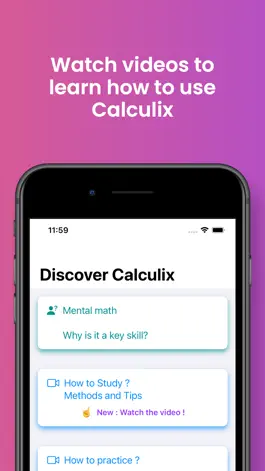 Game screenshot Mental Math Tricks Calculix mod apk