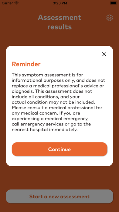 Treatment Digital Health Care Screenshot