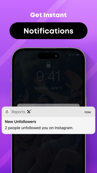 ReportsX UnFollowers followers Screenshot