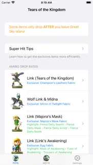 amiibo guide for totk & botw iphone screenshot 1