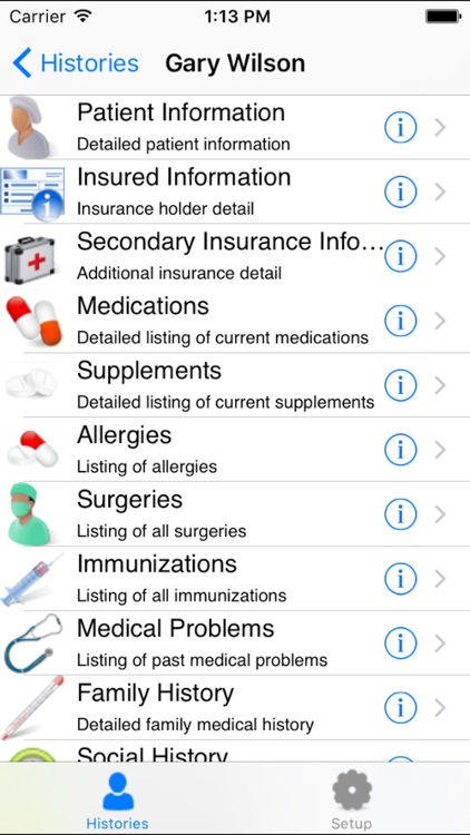 Family Medical Information