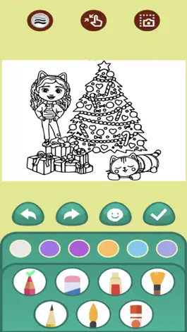 Game screenshot Dolls Doodle Coloring Learning apk
