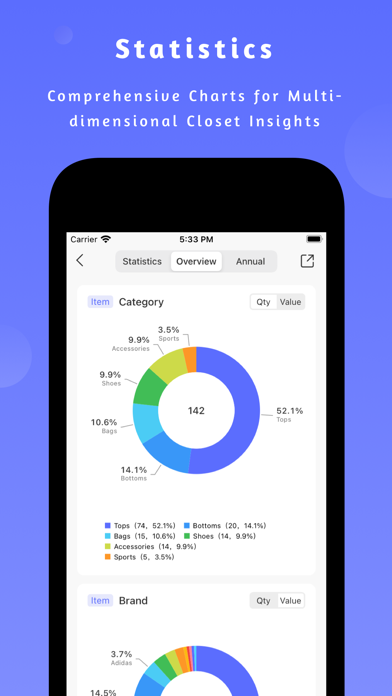 SimpleCloset: Closet Assistant Screenshot