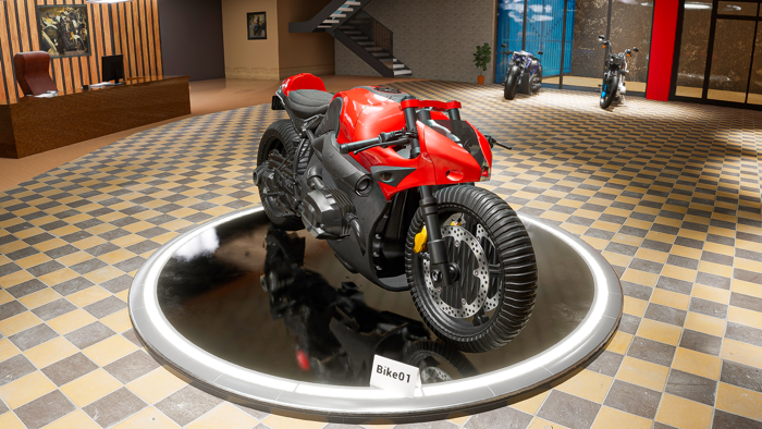 Motorcycle Bike Dealer Games