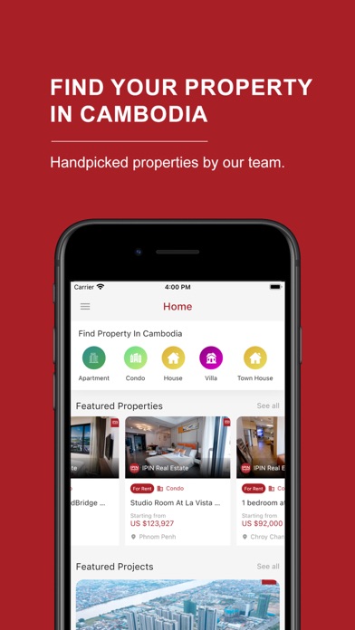 IPIN Real Estate Screenshot
