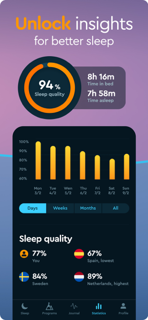 ‎Sleep Cycle - Sleep Tracker Screenshot