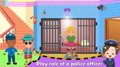 警察ゲーム - マイタウンワールドのおすすめ画像4