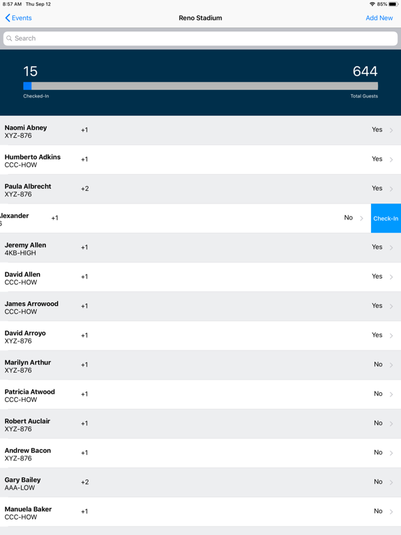 PromoCapture LIVE iPad screenshot
