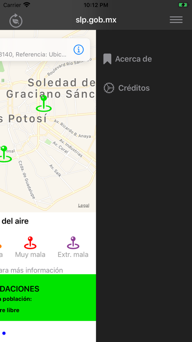 App screenshot