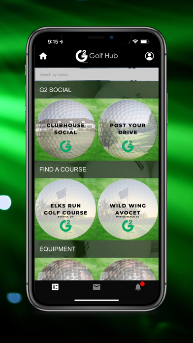 G2 Golf Hub Screenshot