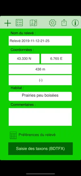 Game screenshot Mes relevés mod apk