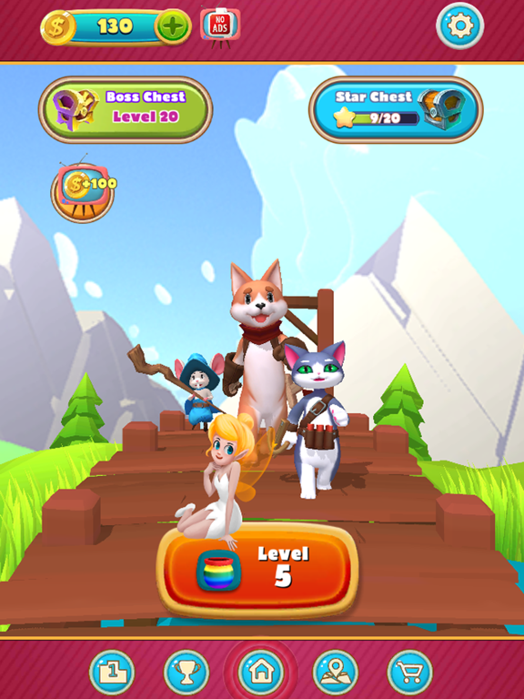 Jewel Dungeon Match 3 iPad screenshot 8 - Games app