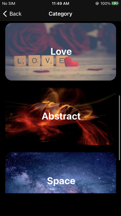 Live Moving HD Wallpapers Screenshot