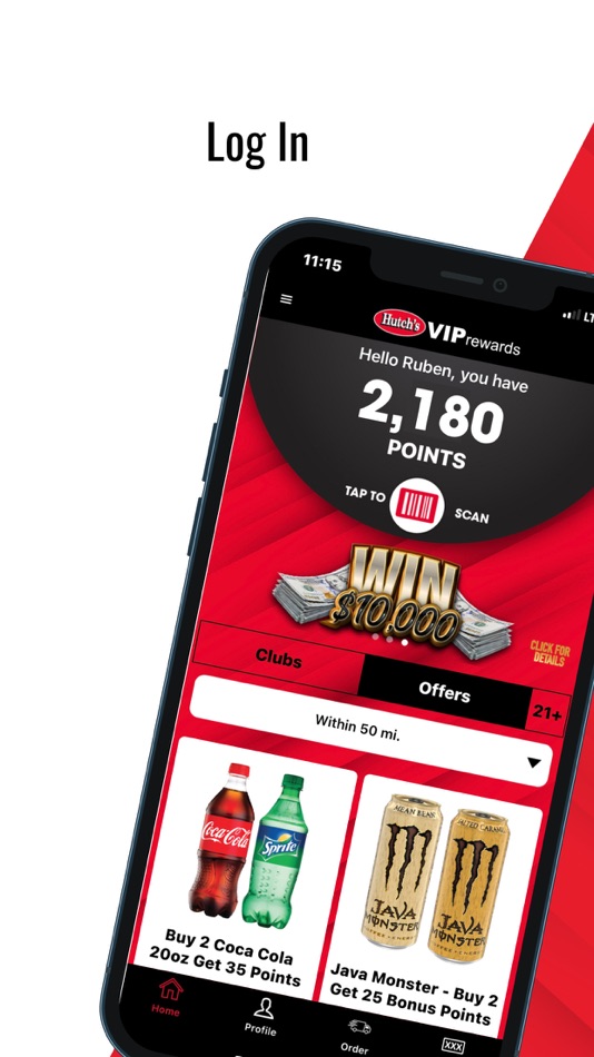 #1. Hutch's Rewards (iOS) بواسطة: KickBack Points, L.L.C.