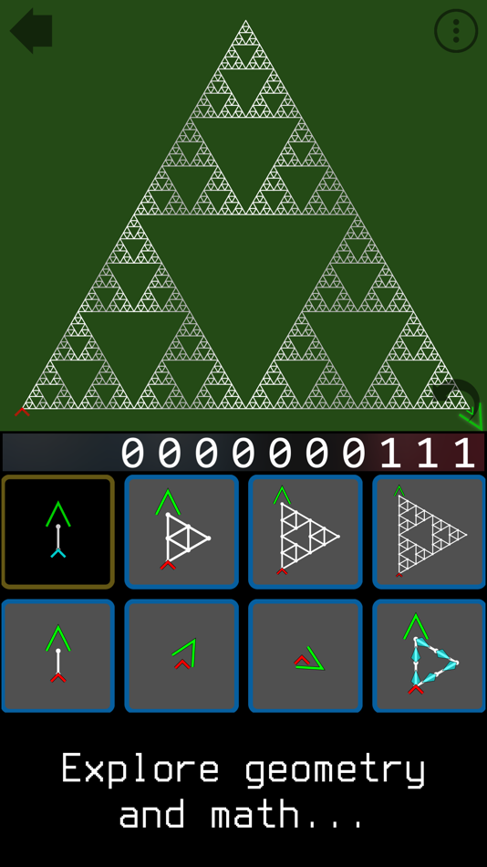 #2. LoGGo Turtle Graphics (iOS) 由: Jonathan Edwards