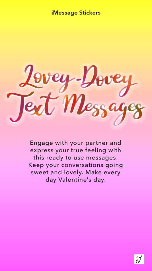 Lovey-dovey Text Messages - 1.1 - (iOS)