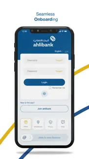 ahlibank m-bank iphone screenshot 1