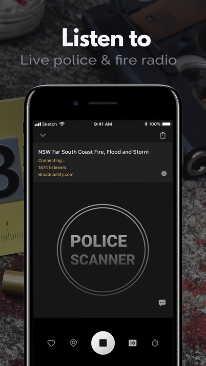 Police Scanner, Fire Radio screenshot-0